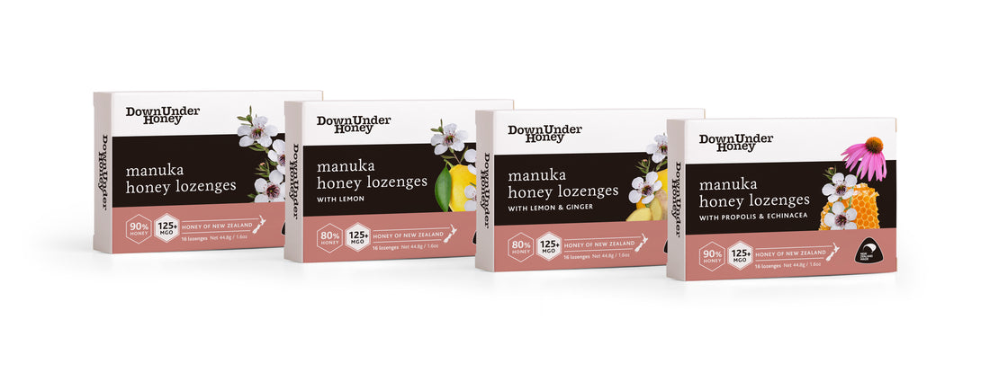 Winter Wellness Manuka Honey with Lemon & Lozenge Bundle